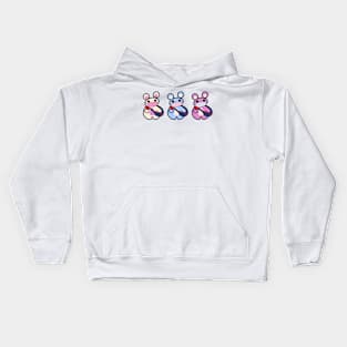 Three Chibis: Spread Lubba Not Germs Kids Hoodie